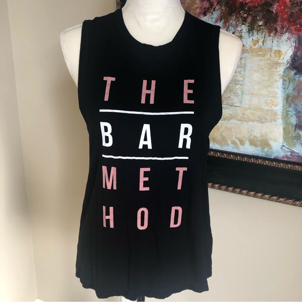 Boody Black Tank Top for Barre and Yoga. Deep Arm Holes For Workouts Women Small
